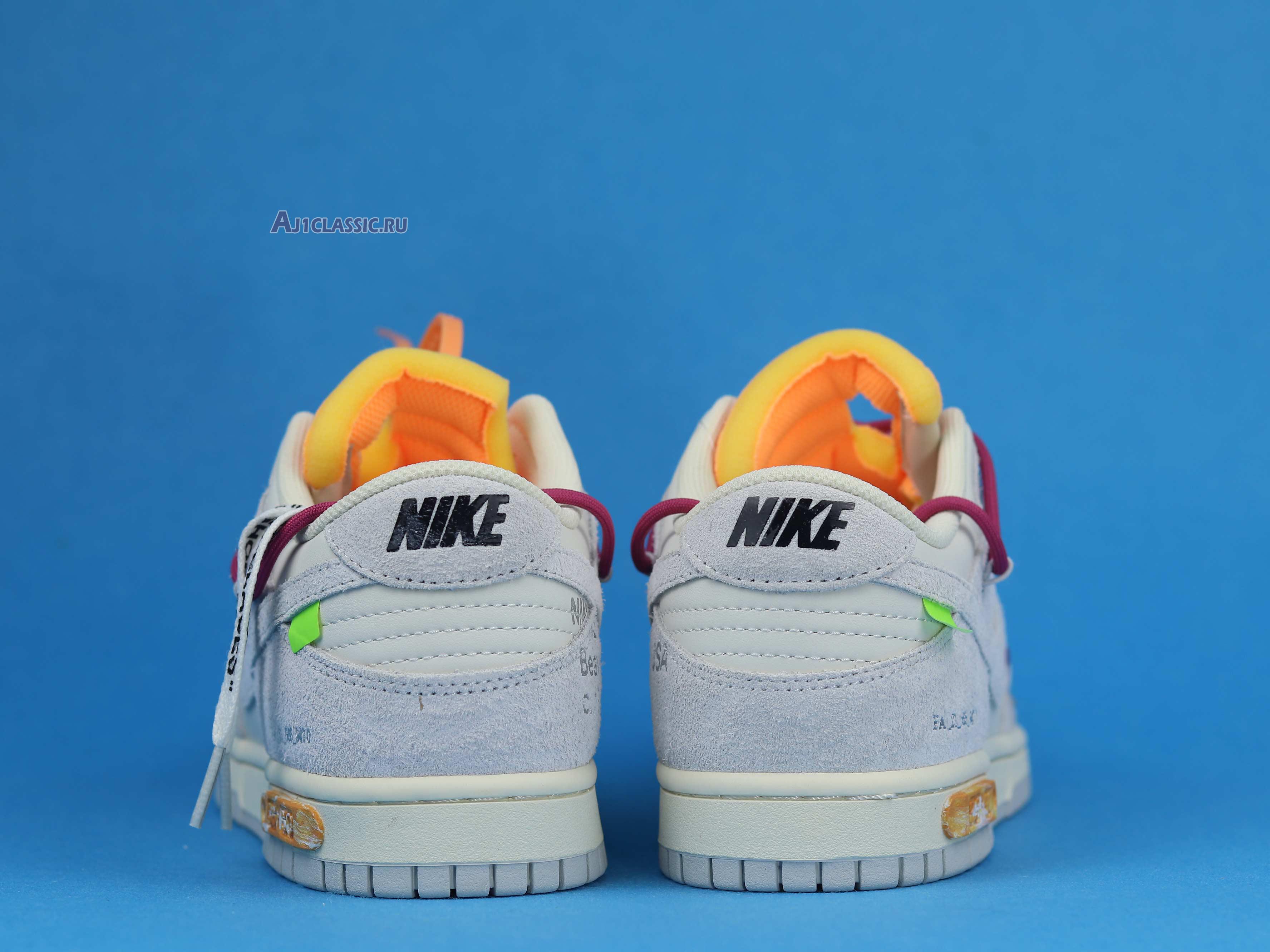 New Off-White x Nike Dunk Low "Lot 35 of 50" DJ0950-114 Shoes