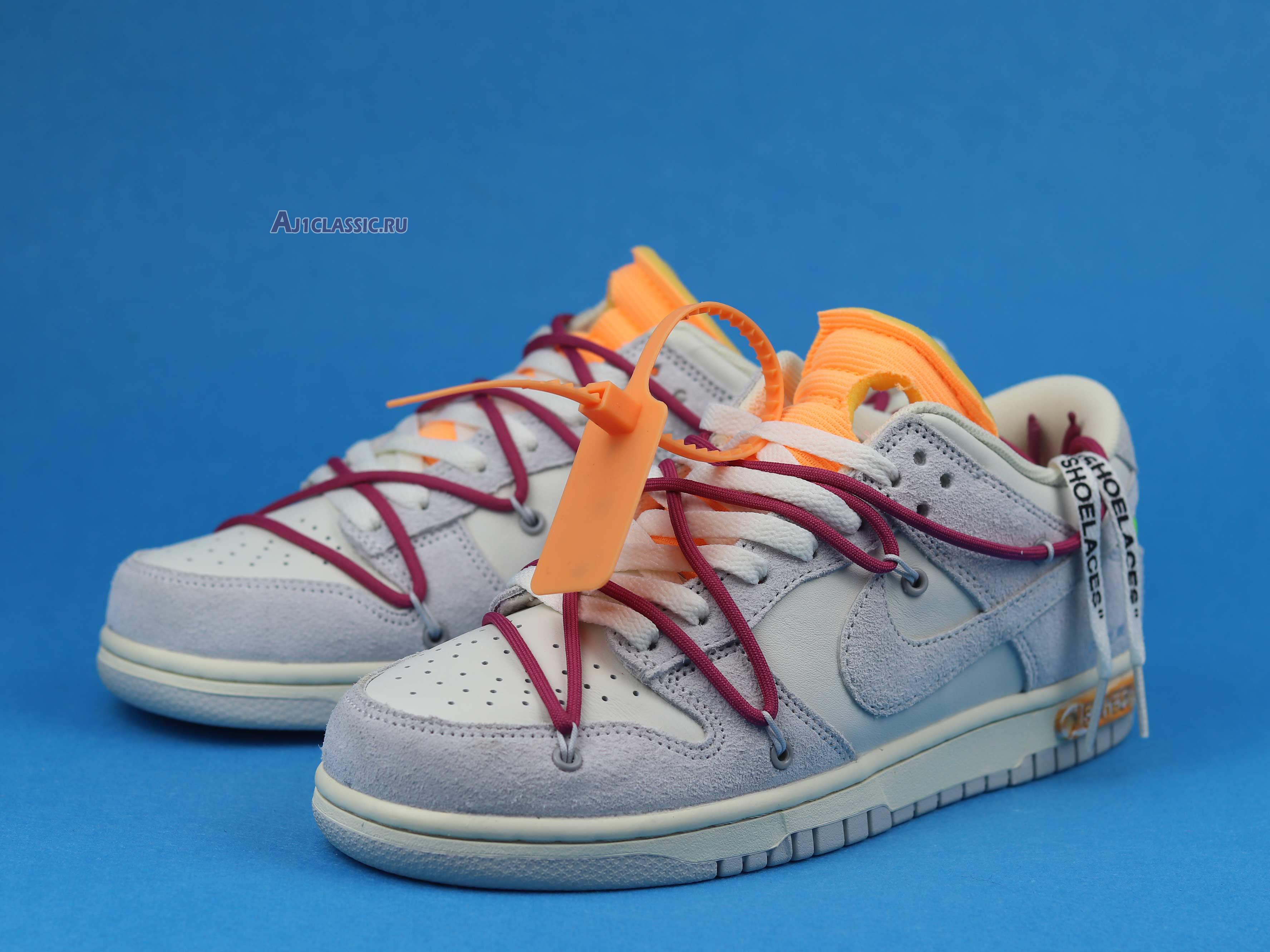 New Off-White x Nike Dunk Low "Lot 35 of 50" DJ0950-114 Shoes