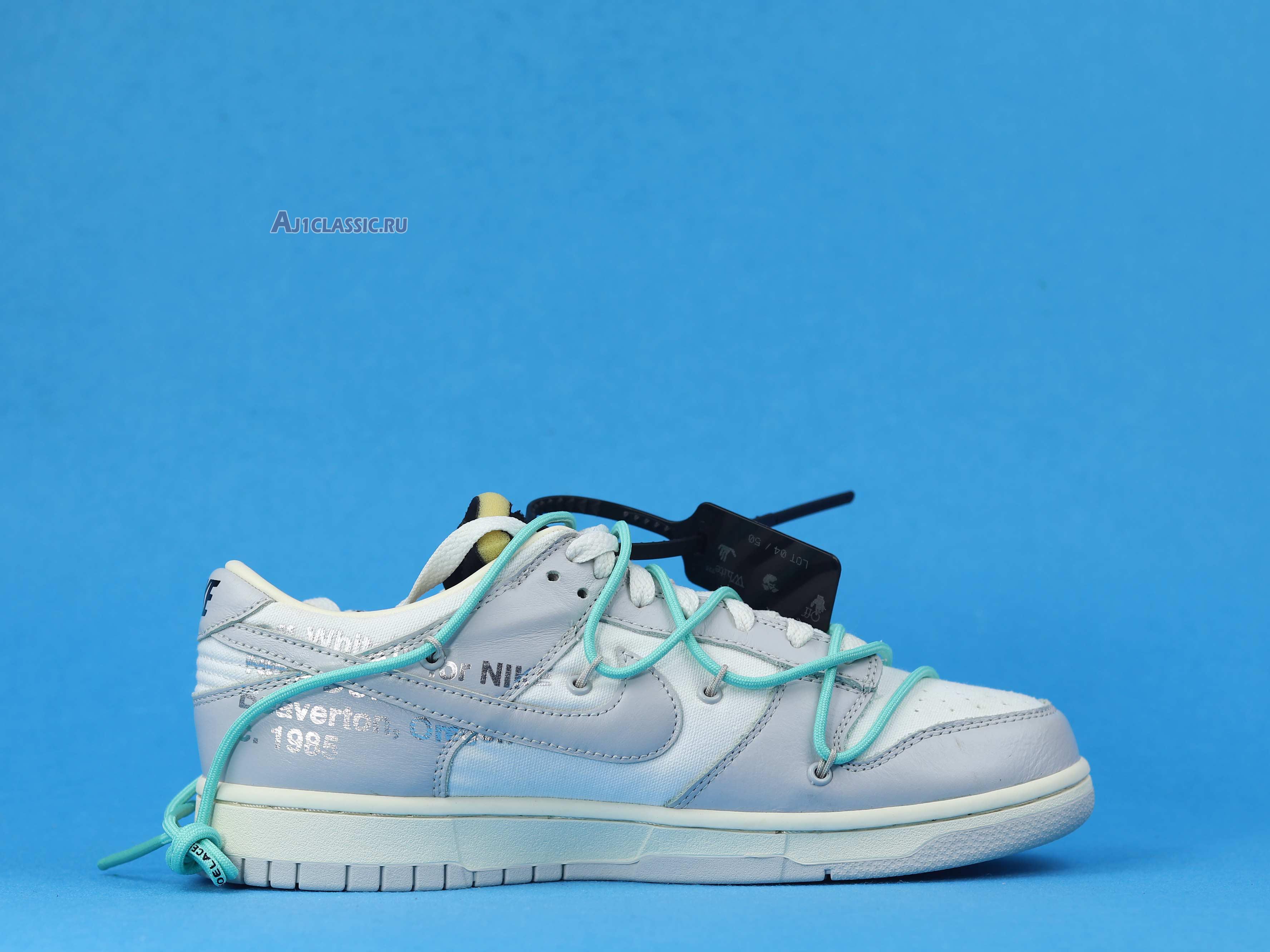 New Off-White x Nike Dunk Low "Lot 04 of 5" DM1602-114 Shoes