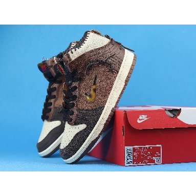 Bodega x Nike Dunk High Legend CZ8125-200 Fauna Brown/Rustic/Velvet Brown/Multi-Color Sneakers