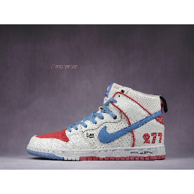 Ishod Wair x Magnus Walker x Dunk High Pro SB Urban Outlaw DH7683-100 White/Red-Blue Mens Womens Shoes