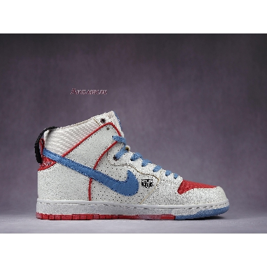 Ishod Wair x Magnus Walker x Dunk High Pro SB Urban Outlaw DH7683-100 White/Red-Blue Sneakers