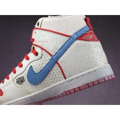 Ishod Wair x Magnus Walker x Dunk High Pro SB Urban Outlaw DH7683-100 White/Red-Blue Sneakers