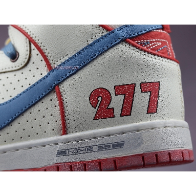 Ishod Wair x Magnus Walker x Dunk High Pro SB Urban Outlaw DH7683-100 White/Red-Blue Sneakers