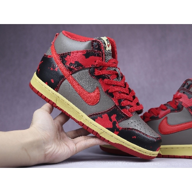 Nike Dunk High 1985 Acid Wash DD9404-600 University Red/Chile Red Sneakers