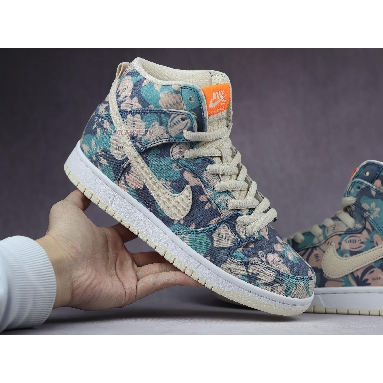 Nike Dunk High SB Maui Wowie CZ2232-300 Sail/Blue-Green Aqua Mens Womens Shoes