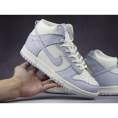 Nike Dunk High Football Grey DD1869-102 Sail/Football Grey/Pale Ivory Mens Womens Shoes