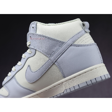 Nike Dunk High Football Grey DD1869-102 Sail/Football Grey/Pale Ivory Mens Womens Shoes