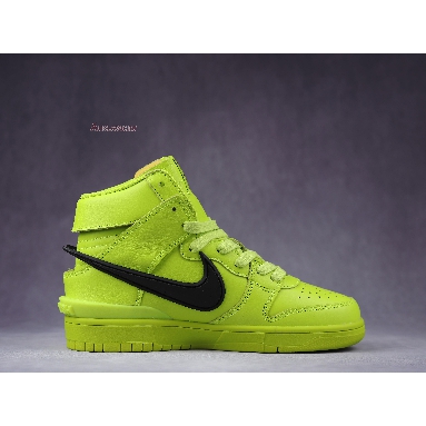 AMBUSH x Nike Dunk High Flash Lime CU7544-300 Flash Lime/Black Mens Womens Shoes