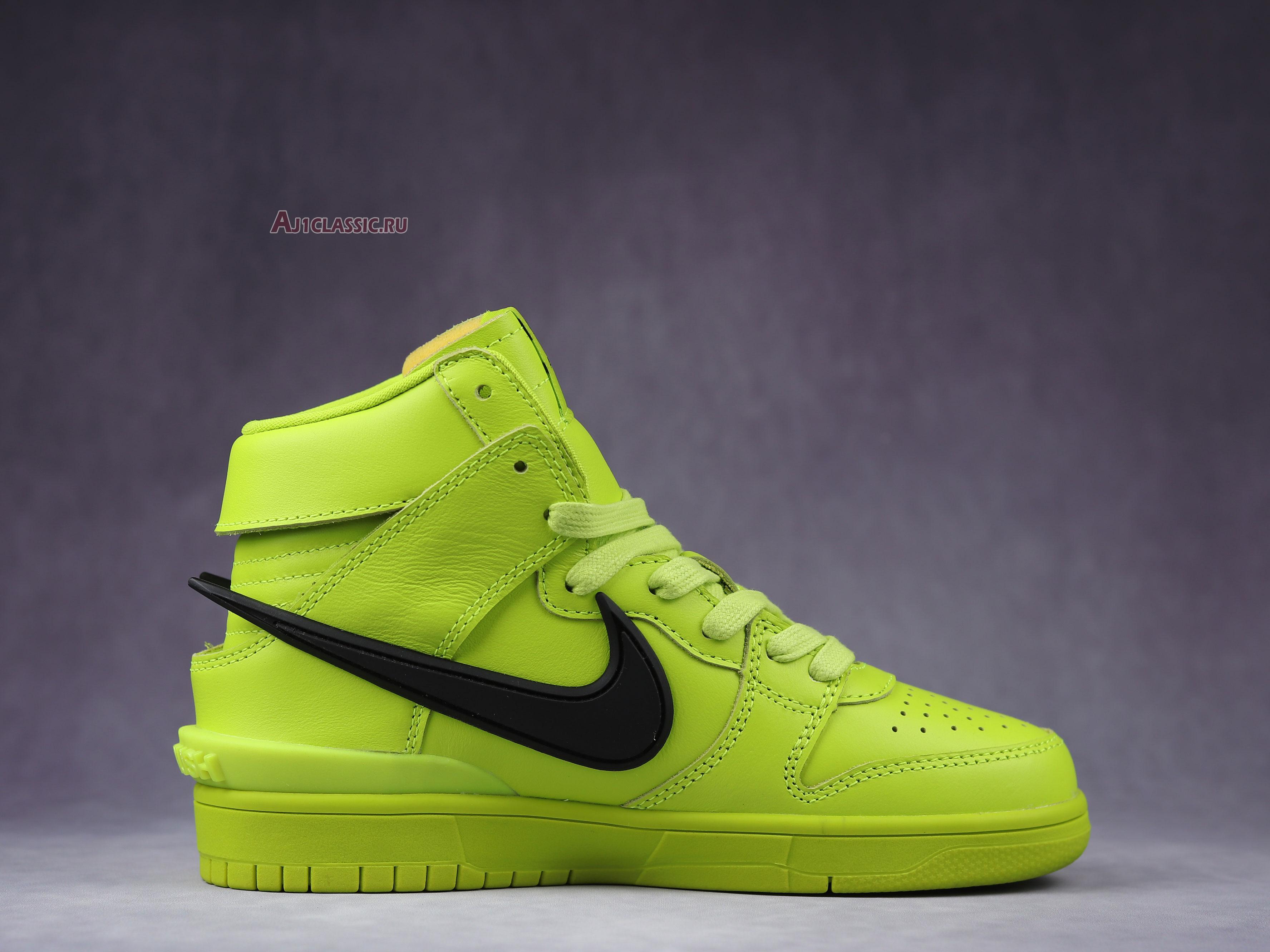 New AMBUSH x Nike Dunk High "Flash Lime" CU7544-300 Shoes