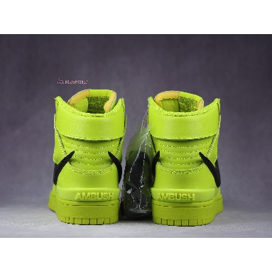 AMBUSH x Nike Dunk High Flash Lime CU7544-300 Flash Lime/Black Mens Womens Shoes