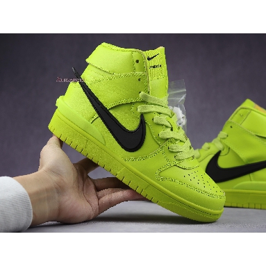 AMBUSH x Nike Dunk High Flash Lime CU7544-300 Flash Lime/Black Mens Womens Shoes