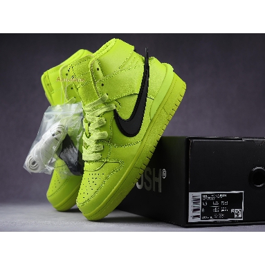 AMBUSH x Nike Dunk High Flash Lime CU7544-300 Flash Lime/Black Mens Womens Shoes