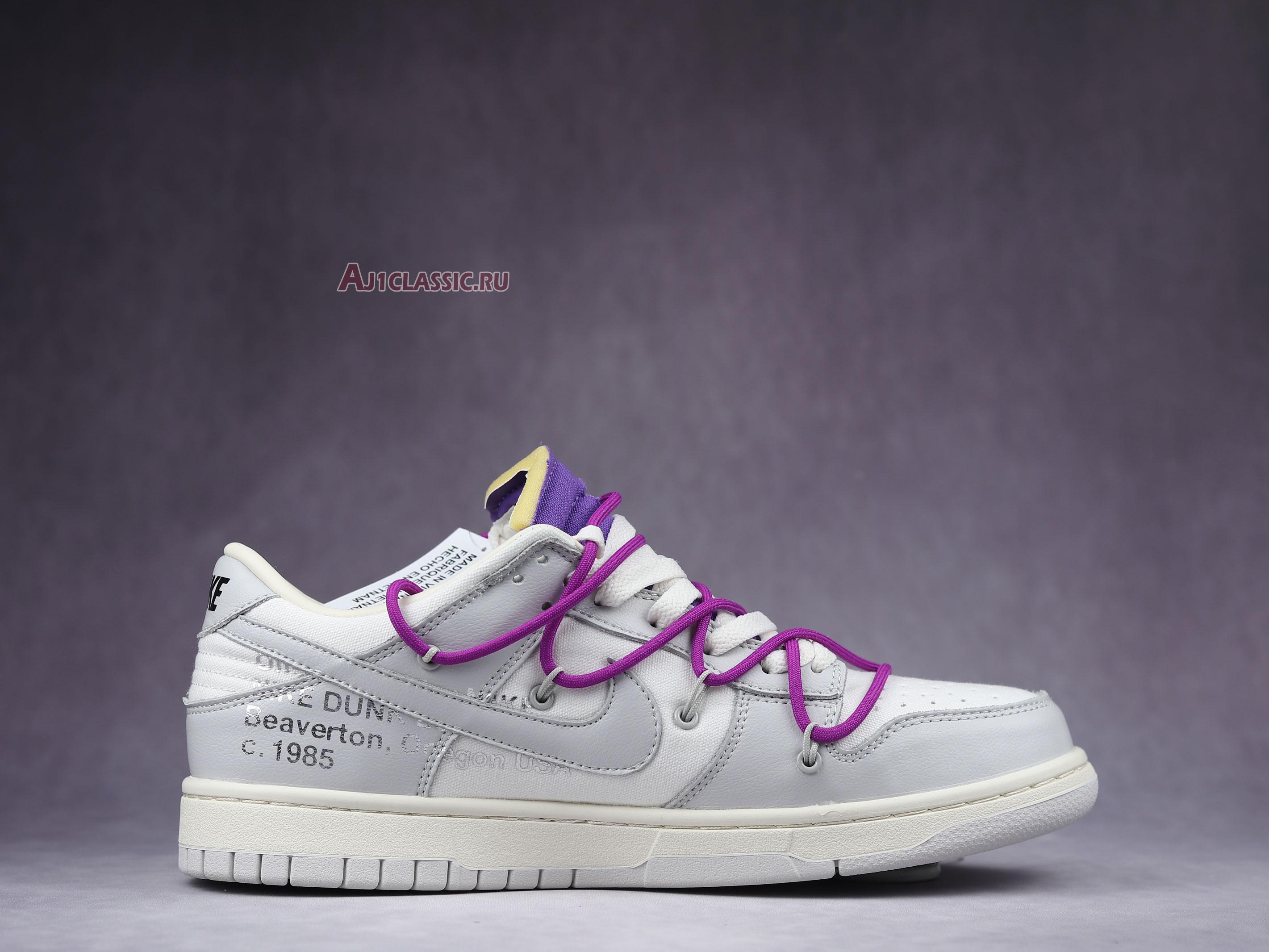 New Off-White x Nike Dunk Low "Lot 28 of 50" DM1602-111 Shoes