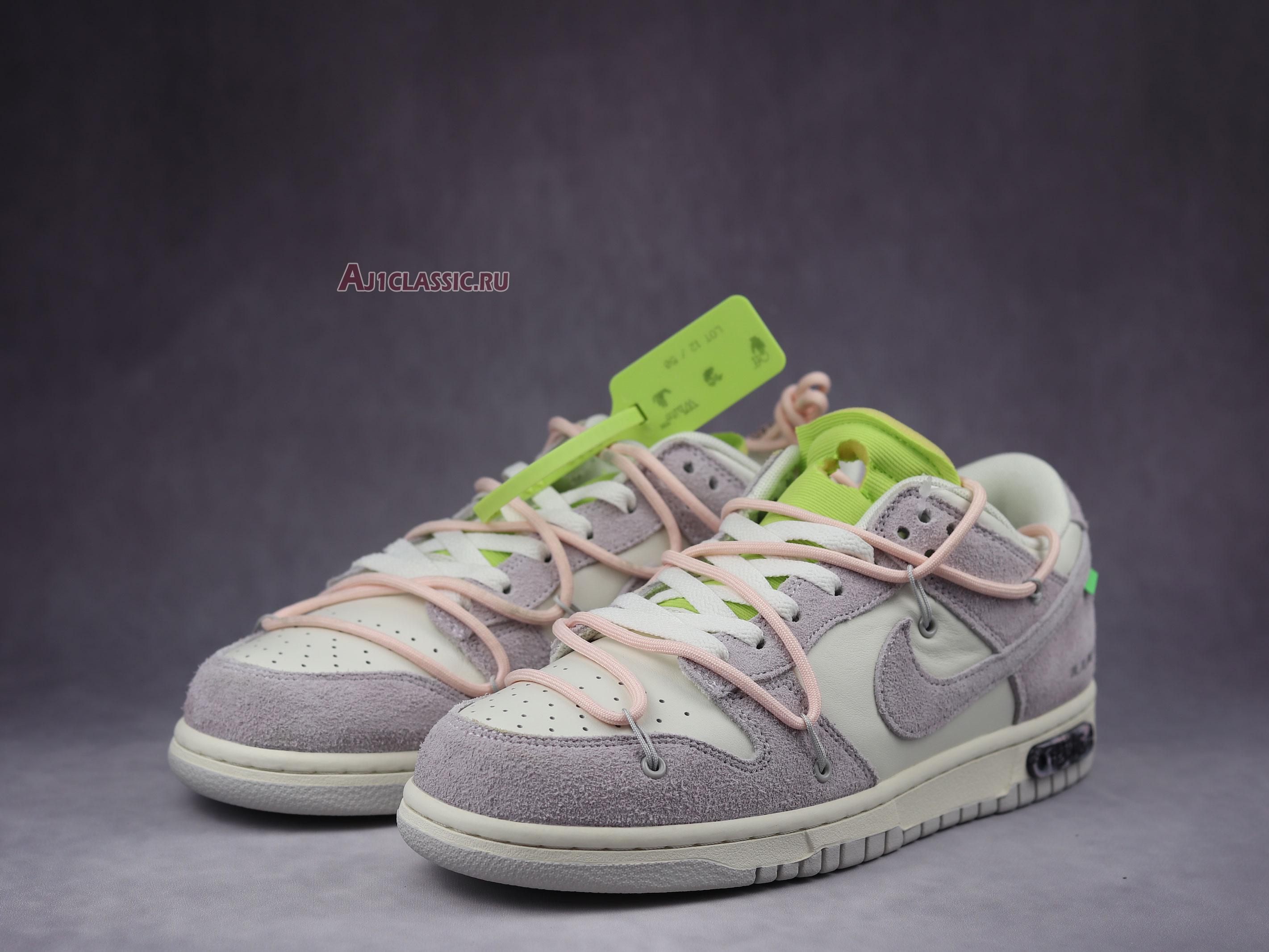 New Off-White x Nike Dunk Low "Lot 12 of 50" DJ0950-100 Shoes