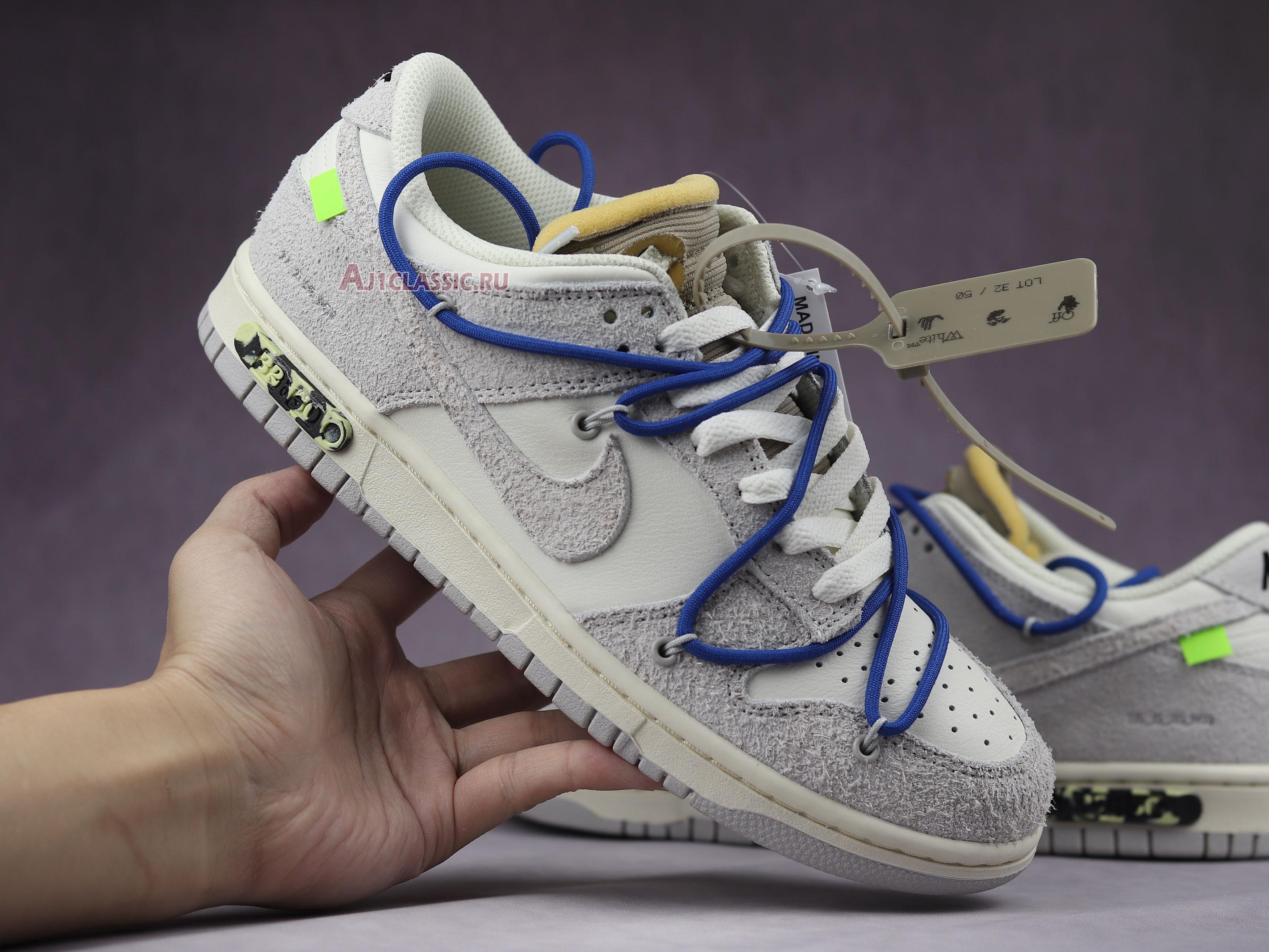 New Off-White x Nike Dunk Low "Lot 32 of 50" DJ0950-104 Shoes