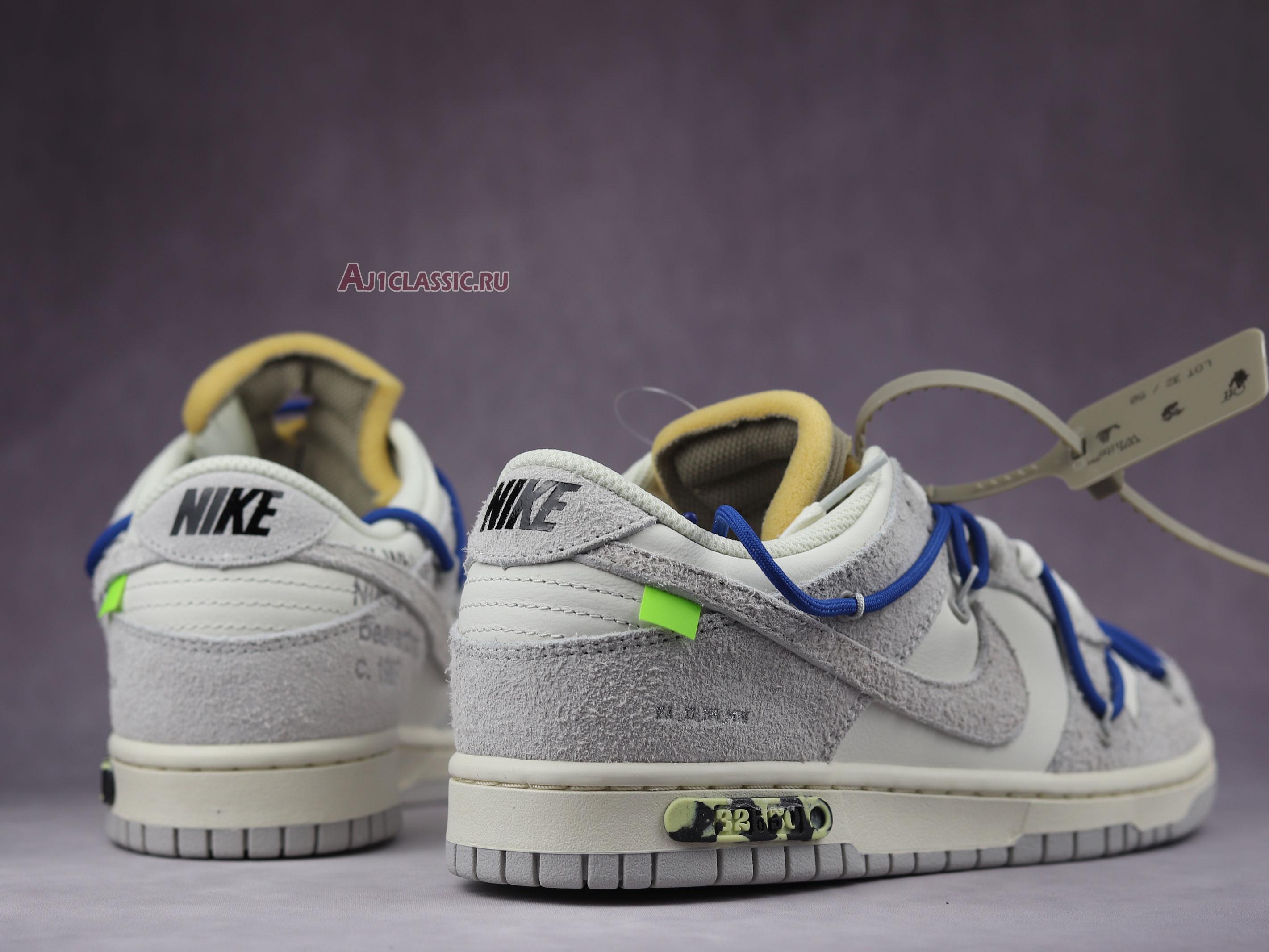 New Off-White x Nike Dunk Low "Lot 32 of 50" DJ0950-104 Shoes