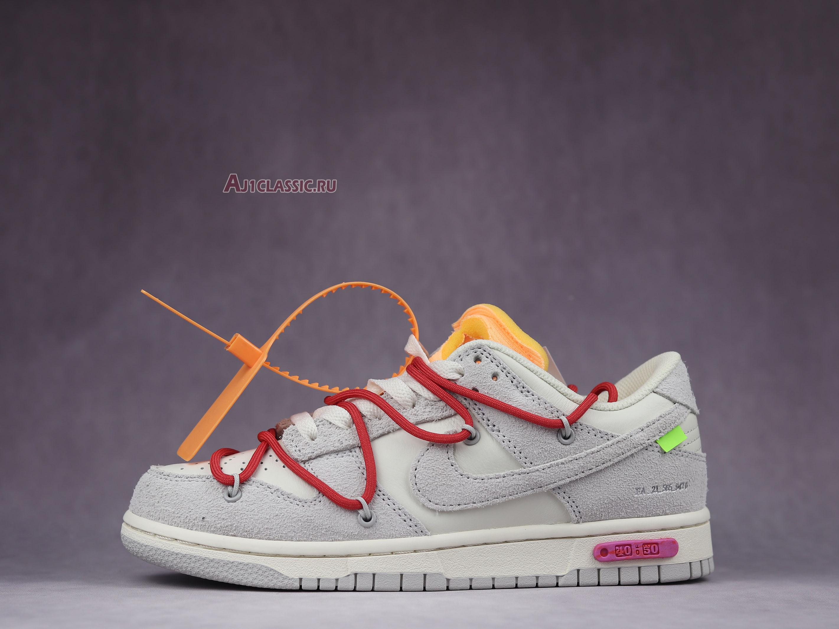 New Off-White x Nike Dunk Low "Lot 40 of 50" DJ0950-103 Shoes