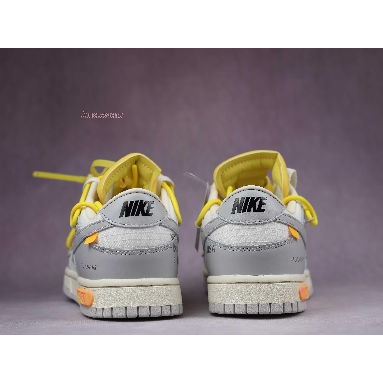 Off-White x Nike Dunk Low Lot 29 of 50 DM1602-103 Sail/Neutral Grey/Opti Yellow Mens Womens Shoes