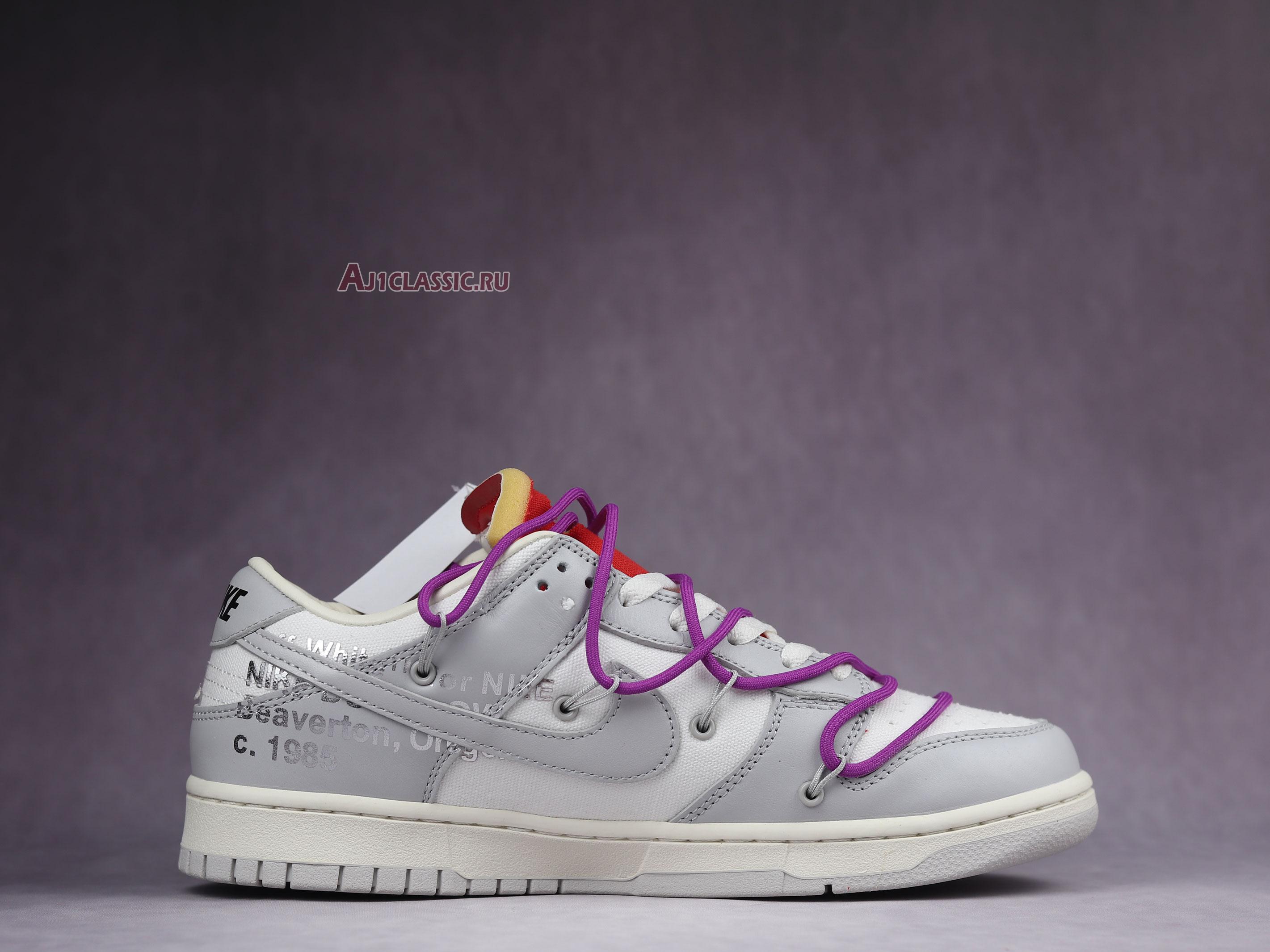 New Off-White x Nike Dunk Low "Lot 45 of 50" DM1602-101 Shoes