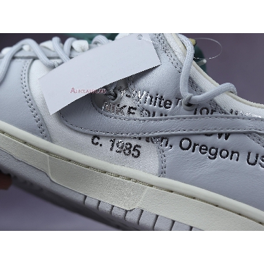 Off-White x Nike Dunk Low Lot 42 of 50 DM1602-117 Sail/Neutral Grey/Light Bone Mens Womens Shoes