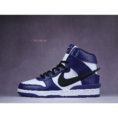 AMBUSH x Nike Dunk High Deep Royal CU7544-400 Deep Royal Blue/White/Pale Ivory/Black Sneakers