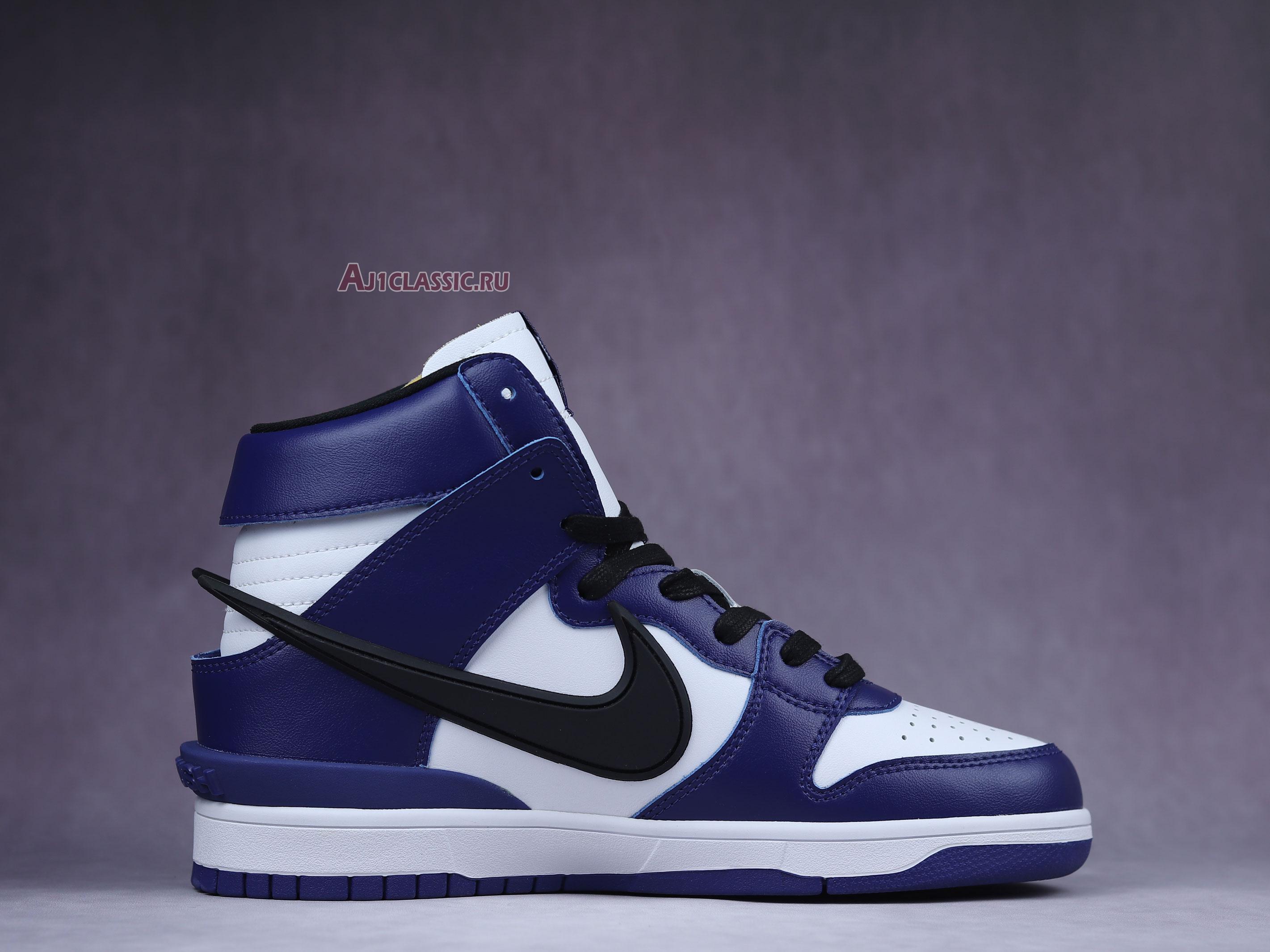 New AMBUSH x Nike Dunk High "Deep Royal" CU7544-400 Shoes