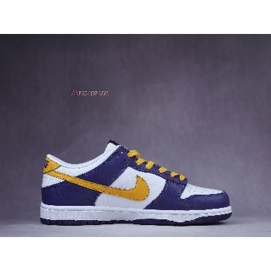 Nike Dunk Low La 309431-751 Del Sol/Court Purple/Yellow Mens Womens Shoes