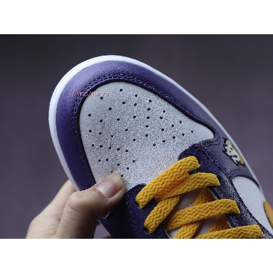 Nike Dunk Low La 309431-751 Del Sol/Court Purple/Yellow Sneakers