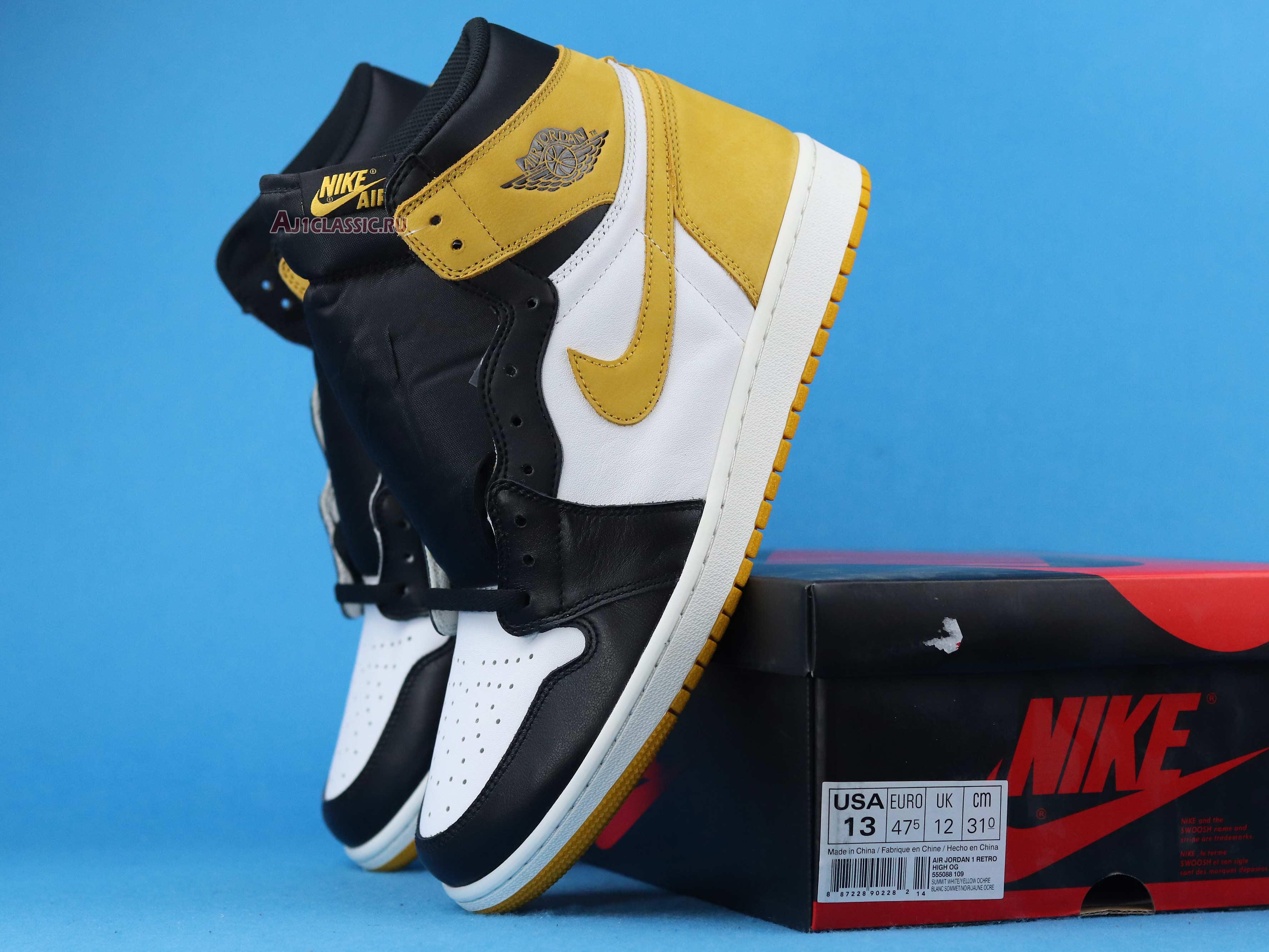 Air Jordan 1 Retro High OG "Yellow Ochre" 555088-109-02