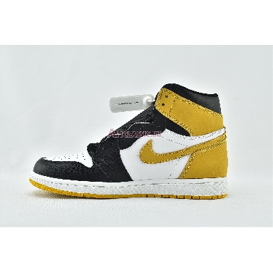 Air Jordan 1 Retro High OG Yellow Ochre 555088-109-02 Summit White/Yellow Ochre-Black Sneakers