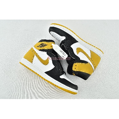 Air Jordan 1 Retro High OG Yellow Ochre 555088-109-02 Summit White/Yellow Ochre-Black Sneakers