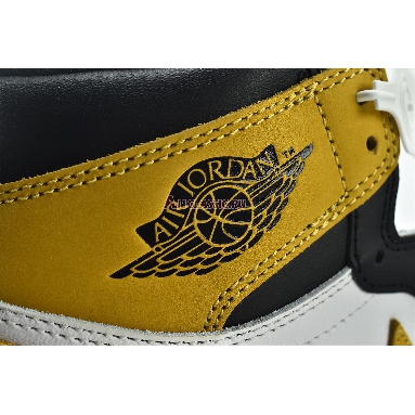 Air Jordan 1 Retro High OG Yellow Ochre 555088-109-02 Summit White/Yellow Ochre-Black Sneakers