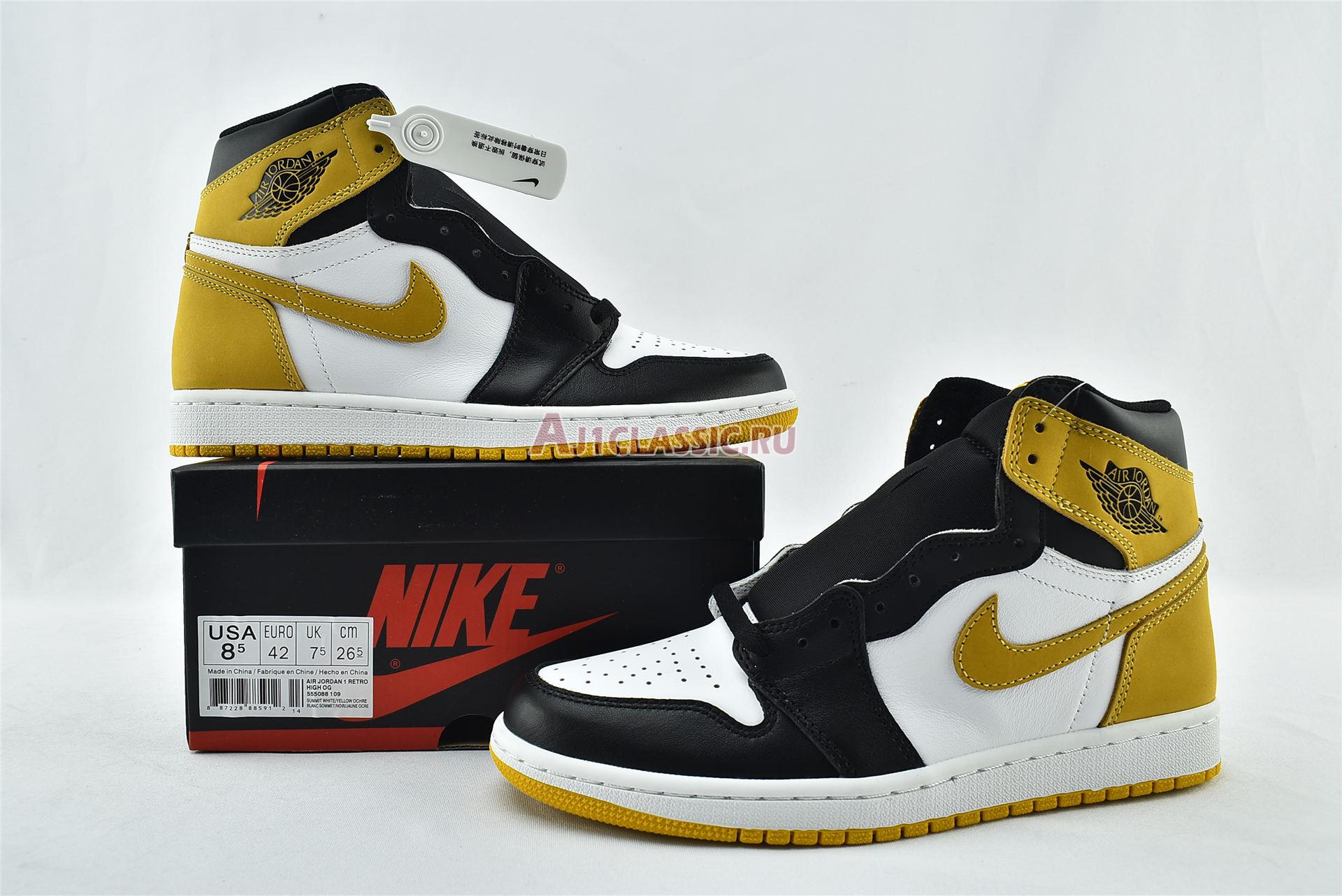 Air Jordan 1 Retro High OG "Yellow Ochre" 555088-109-02