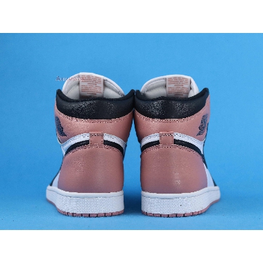 Air Jordan 1 Retro High NRG Rust Pink 861428-101 White/Rust Pink-Black Mens Womens Shoes