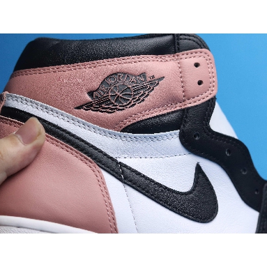 Air Jordan 1 Retro High NRG Rust Pink 861428-101 White/Rust Pink-Black Sneakers