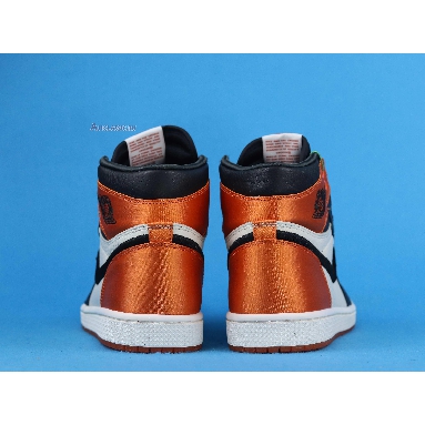 Air Jordan 1 Retro High OG Satin Shattered Backboard AV3725-010 Black/Starfish-Sail-Black Sneakers