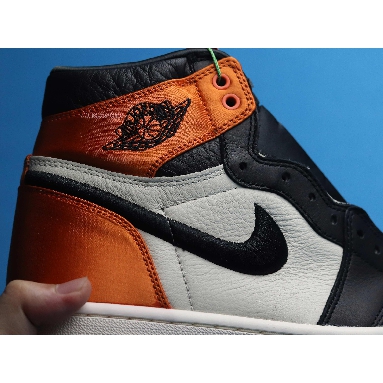 Air Jordan 1 Retro High OG Satin Shattered Backboard AV3725-010 Black/Starfish-Sail-Black Sneakers