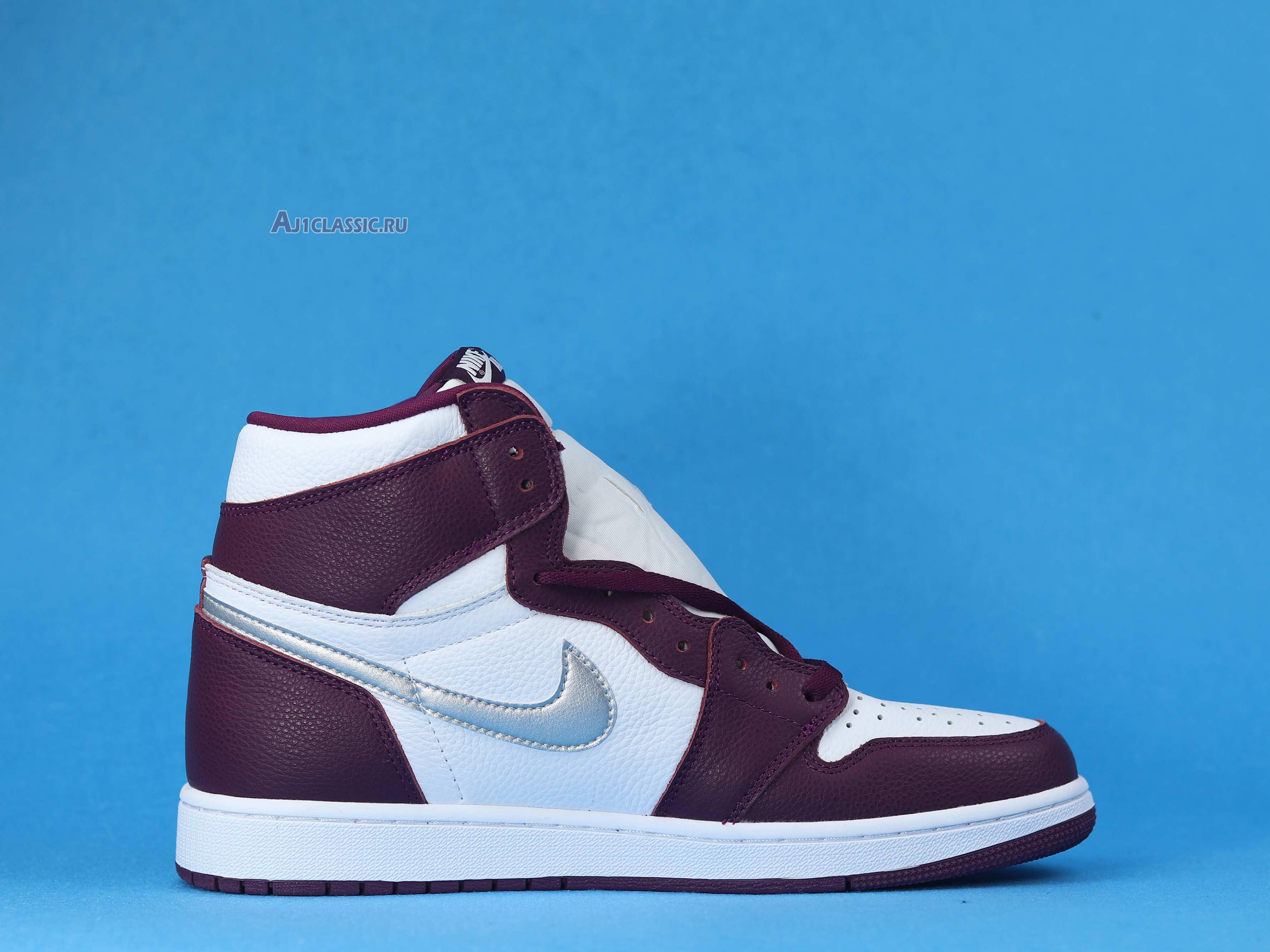 New Air Jordan 1 Retro High OG "Bordeaux" 555088-611 Shoes