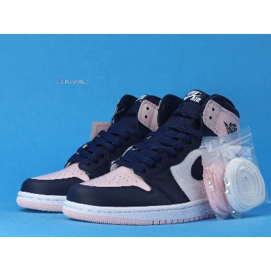 Air Jordan 1 Retro High OG SE Bubble Gum DD9335-641 Atmosphere/White/Laser Pink/Obsidian Sneakers