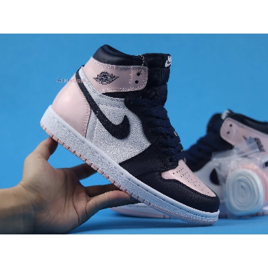 Air Jordan 1 Retro High OG SE Bubble Gum DD9335-641 Atmosphere/White/Laser Pink/Obsidian Sneakers