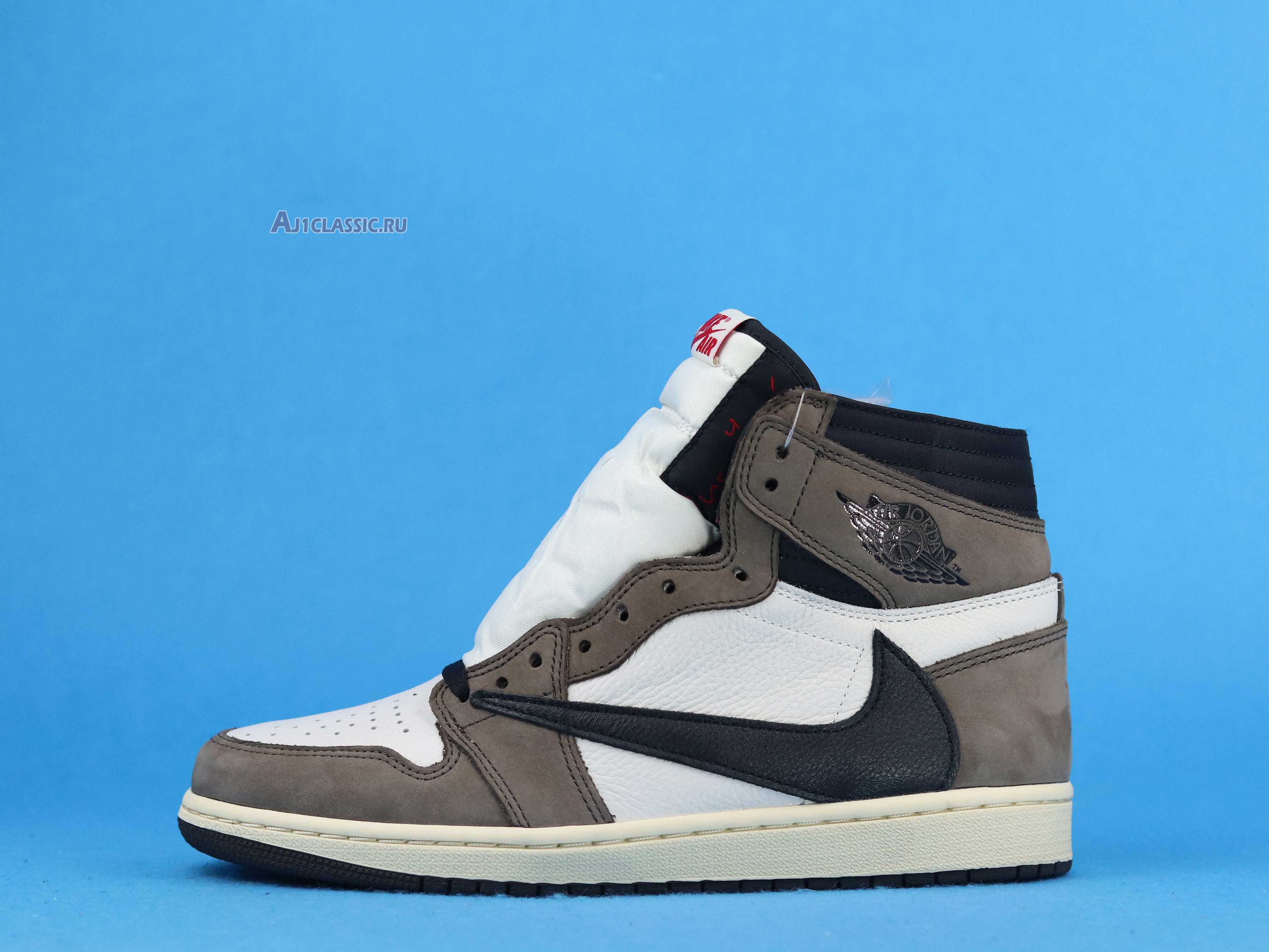 New Travis Scott x Air Jordan 1 High OG TS SP "Mocha" CD4487-100-5 Shoes