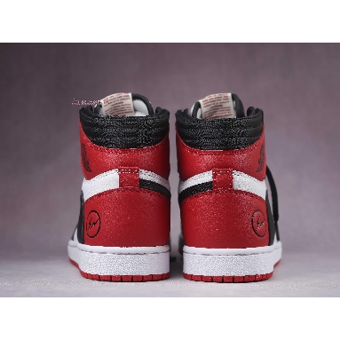 Travis Scott x Fragment x Air Jordan 1 High OG SP Red DH3227-600 Red/Black-White Mens Womens Shoes