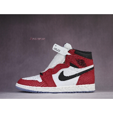 Air Jordan 1 Retro High OG Origin Story 555088-602-02 Gym Red/White-Black-Photo Blue Sneakers