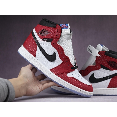 Air Jordan 1 Retro High OG Origin Story 555088-602-02 Gym Red/White-Black-Photo Blue Sneakers