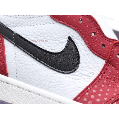 Air Jordan 1 Retro High OG Origin Story 555088-602-02 Gym Red/White-Black-Photo Blue Mens Womens Shoes