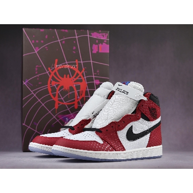 Air Jordan 1 Retro High OG Origin Story 555088-602-02 Gym Red/White-Black-Photo Blue Sneakers