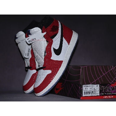 Air Jordan 1 Retro High OG Origin Story 555088-602-02 Gym Red/White-Black-Photo Blue Sneakers