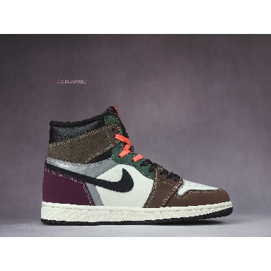 Air Jordan 1 High OG Crafted DH3097-001 Black/Archaeo Brown/Dark Chocolate Mens Womens Shoes