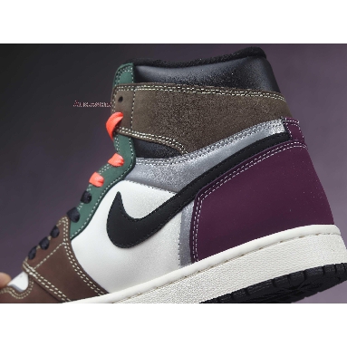 Air Jordan 1 High OG Crafted DH3097-001 Black/Archaeo Brown/Dark Chocolate Mens Womens Shoes